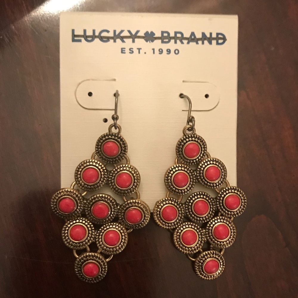 Lucky brand earrings